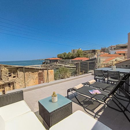 Charming Old Tannery House With Spacious Veranda And Stunning Sea View! Chania  Buitenkant foto