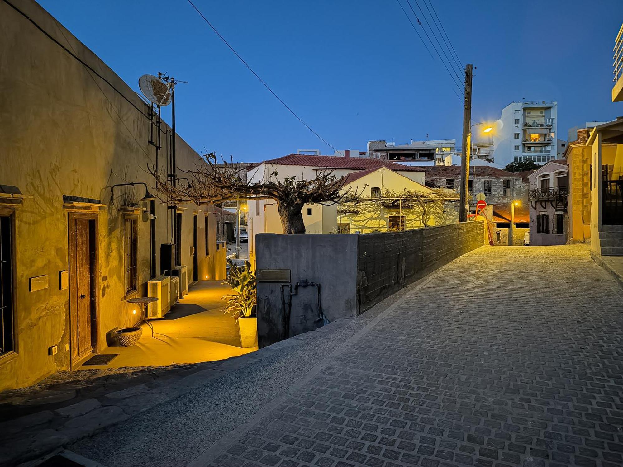 Charming Old Tannery House With Spacious Veranda And Stunning Sea View! Chania  Buitenkant foto