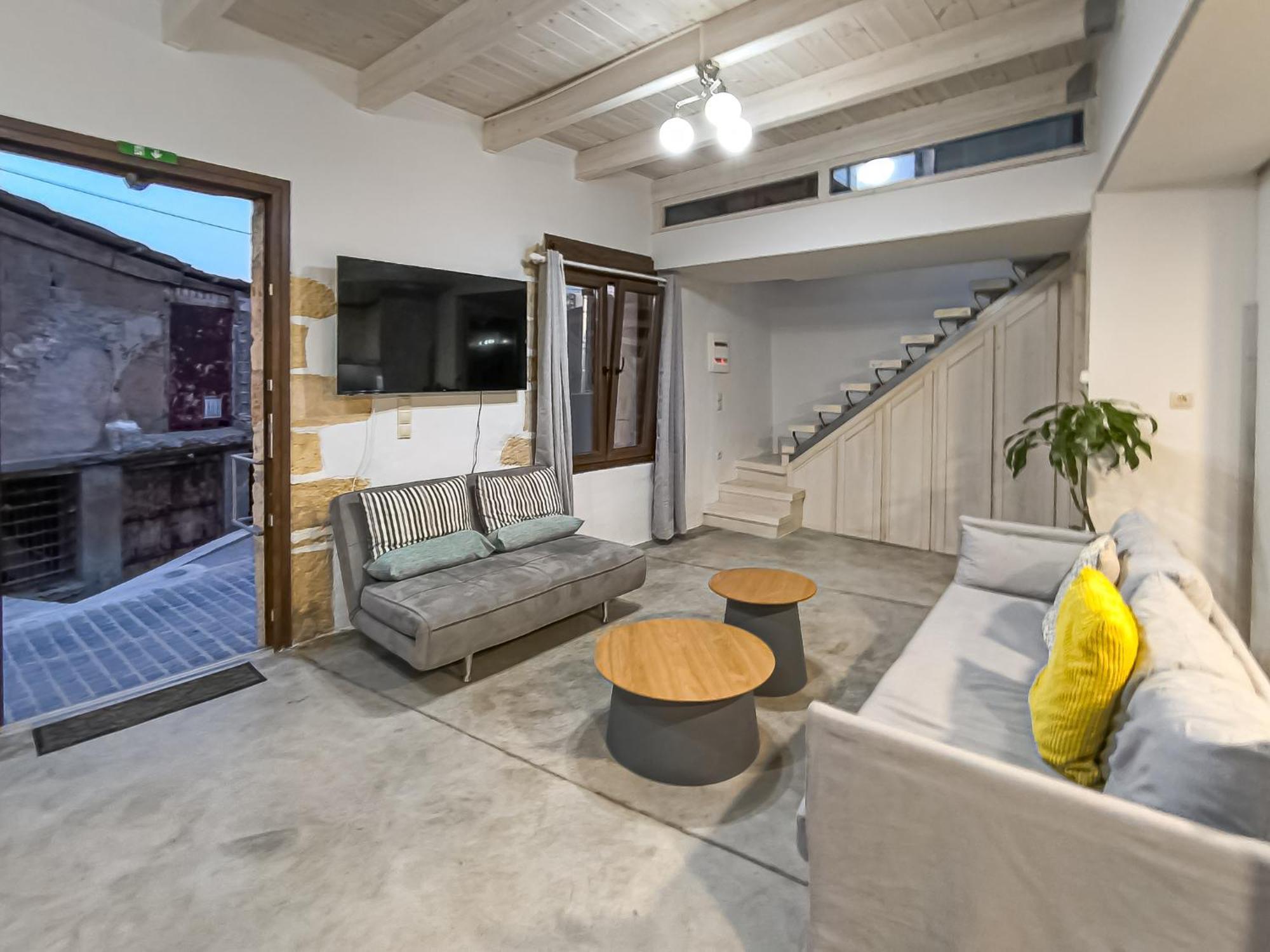 Charming Old Tannery House With Spacious Veranda And Stunning Sea View! Chania  Buitenkant foto