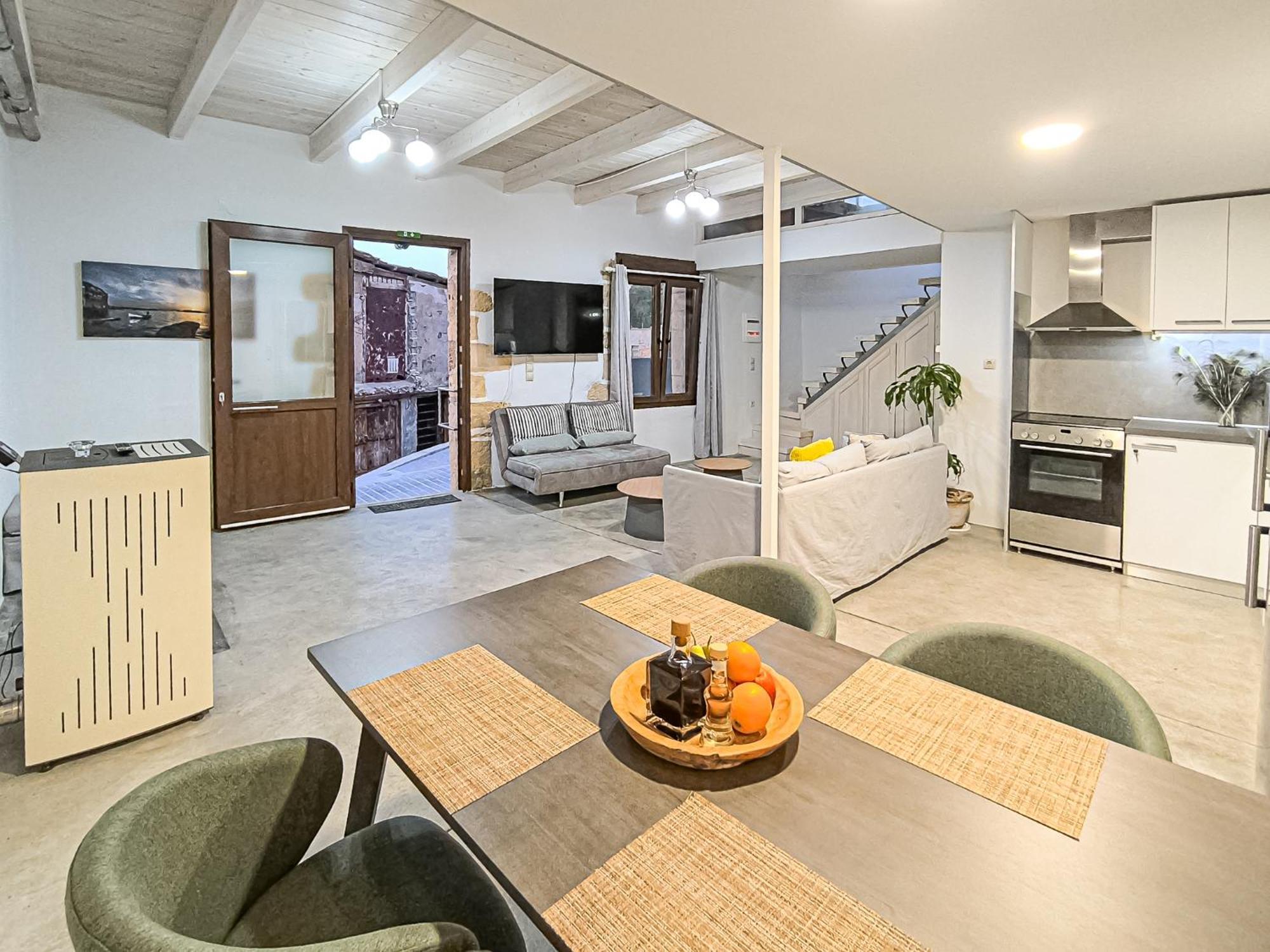 Charming Old Tannery House With Spacious Veranda And Stunning Sea View! Chania  Buitenkant foto