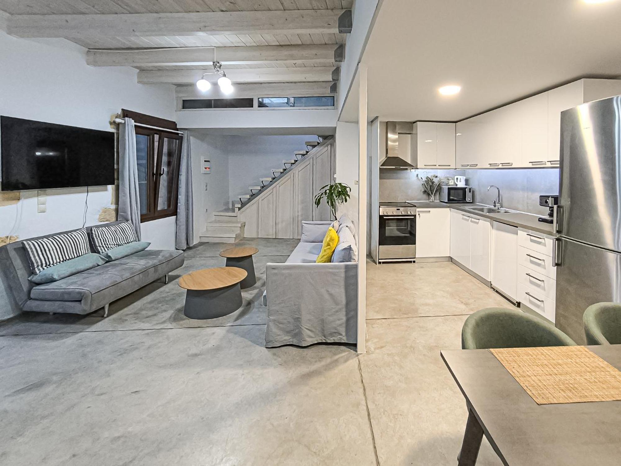Charming Old Tannery House With Spacious Veranda And Stunning Sea View! Chania  Buitenkant foto