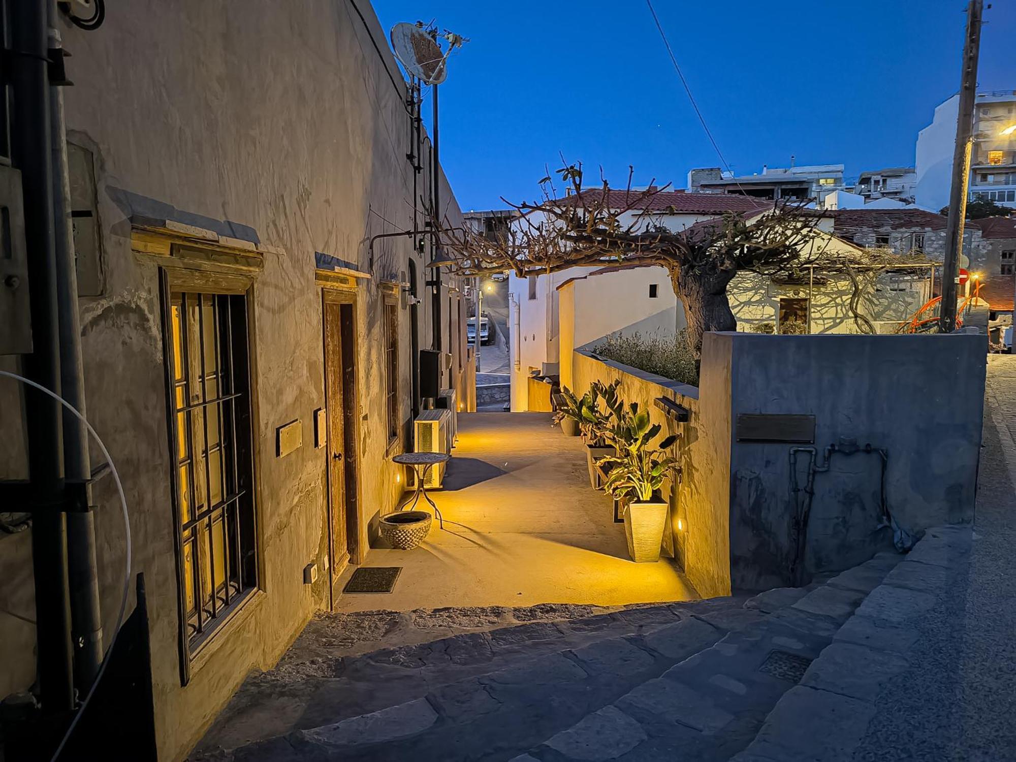 Charming Old Tannery House With Spacious Veranda And Stunning Sea View! Chania  Buitenkant foto