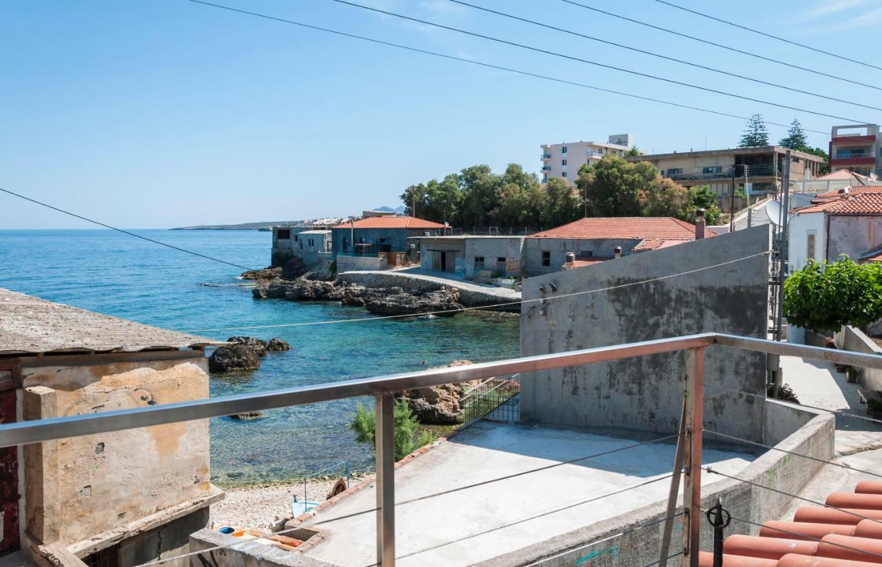 Charming Old Tannery House With Spacious Veranda And Stunning Sea View! Chania  Buitenkant foto